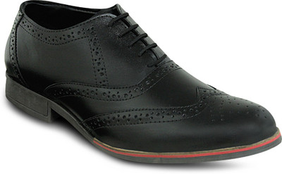 

Get Glamr Designer Brogues Corporate Casuals For Men(Black