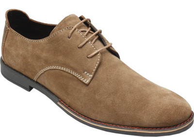 

Bxxy Genuine Suede Leather Casual Shoes For Men(Tan