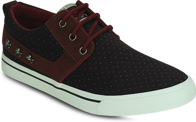 

Kielz Gents Footwear Sneakers For Men(Black), Red