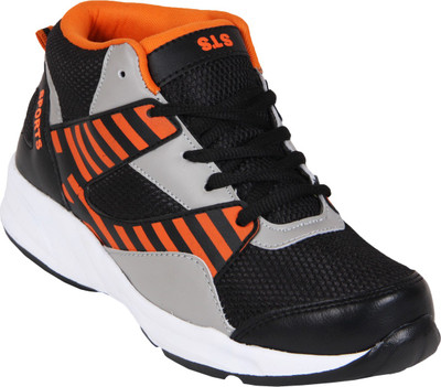 

Shoe Striker Running Shoes For Men(Black, Orange
