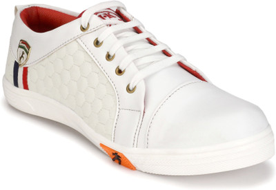 

Menfolks Sneakers For Men(White, Black