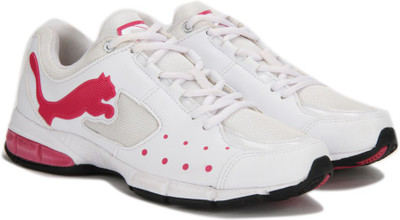 

Puma Stocker Wn's IDP Running Shoes For Women(White, Puma white-pink glo
