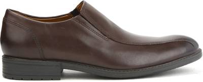 Clarks Truxton Step Dark Brown Lea Slip on