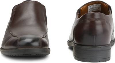 Clarks Truxton Step Dark Brown Lea Slip on