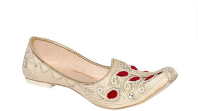 

Panahi Wedding Jutti Mojari Mojaris For Men(Beige