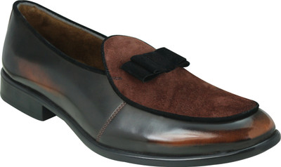 

Entice Loafers For Men(Black, Natural, Natural), Rust belgian slipper