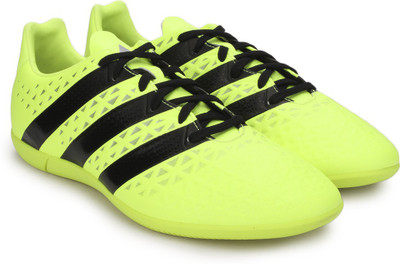 

ADIDAS ACE 16.3 IN Football Shoes For Men(Multicolor, Syello/cblack/silvmt