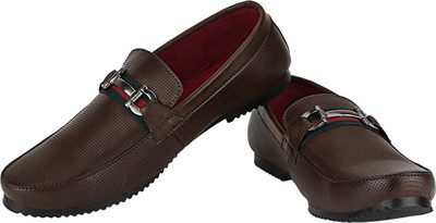 

Stylon Basic Loafers For Men(Tan, Captivating tan