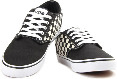 

Vans ATWOOD Men Sneakers For Men(Black), (checkers) black/natural