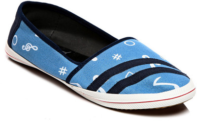 

Nell NP-02 Canvas Shoes For Women(Blue)