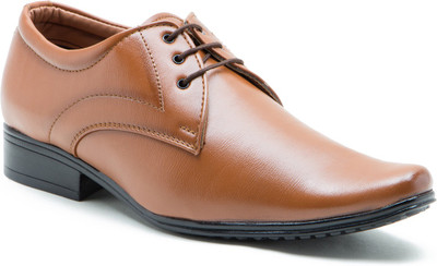 

Iroo Lace Up Shoes For Men(Tan