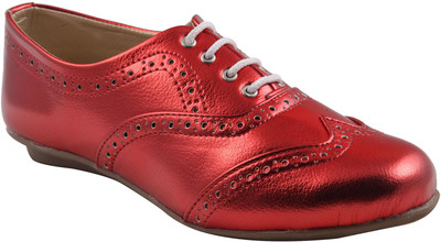 

Adorn Stylish and Elegant Lace Up Shoes For Women(Maroon), Cherry