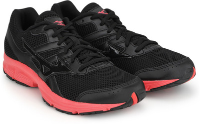 

Mizuno Mizuno Spark (W) Running Shoes For Women(Black, Pink), Black::black::diva pink