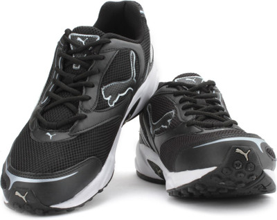 

Puma Aron DP Men Running Shoes For Men(Black, Black;puma silver;white