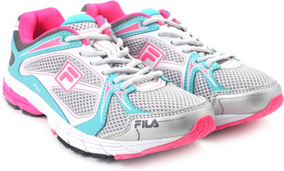 

Fila FLY W Running Shoes For Women(Multicolor, Wht/cpr/flr pnk