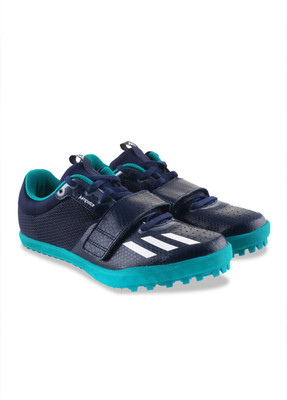 

ADIDAS JUMPSTAR Track and Field Shoes For Men(Blue, Conavy/ftwwht/eqtgrn