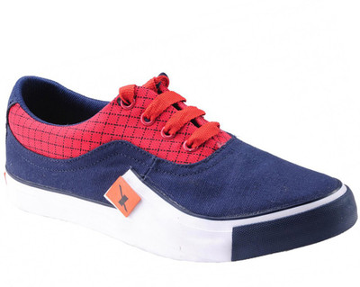 

Sparx Stylish Red Blue Canvas Shoes For Men(Blue