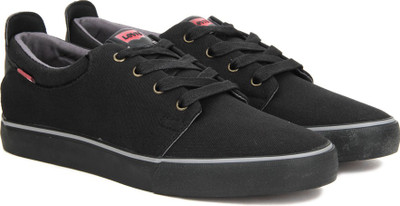 

Levi's Justin Laced Sneakers For Men(Black