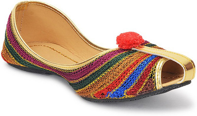 

Paduki Ethnic Bellies For Women(Multicolor
