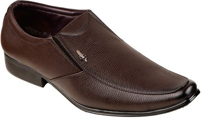 

Twin Silicon Slip On Shoes For Men(Brown)