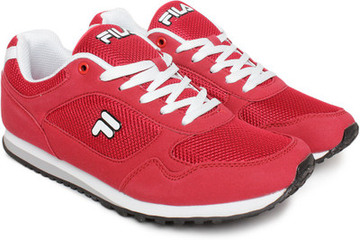 

Fila Sneakers For Men(Red), Bur/wht