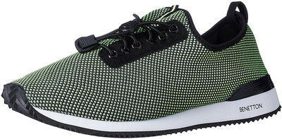 

United Colors of Benetton Sneakers For Men(White, Blue, Green