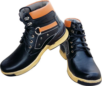 

Batu Lee Action Boots Boots For Men(Black, Brown), Black120