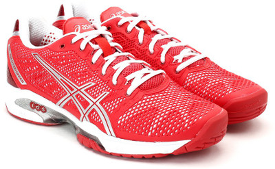 

Asics Gel Solution Speed 2 Women Tennis Shoes For Women(Red, White, 2393