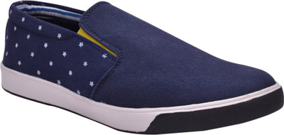 

Fentacia Star Print Sneakers For Men(Blue)