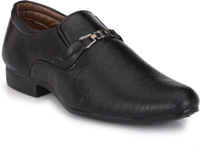 

John Karsun Royal Slip On For Men(Black