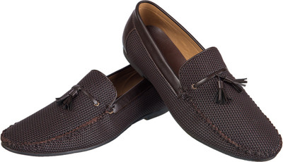 

H&V Loafers For Men(Brown