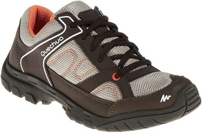 

Quechua by Decathlon Brown Hiking & Trekking Shoes For Women(Grey)
