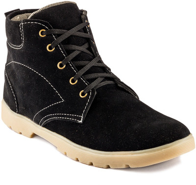 

Golden Sparrow Panther Boots For Men(Black