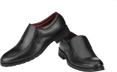 

Zebra Men'S Formal Slip On Shoes For Men(Black, Black_8