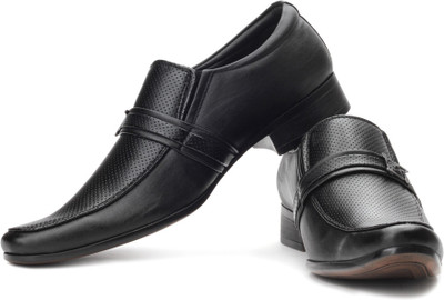 

San Frissco Slip On Shoes For Men(Black