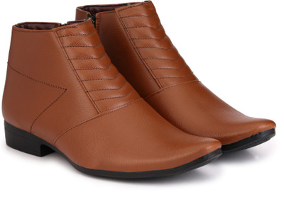 

Knoos Semi Formal Boots Boots For Men(Tan