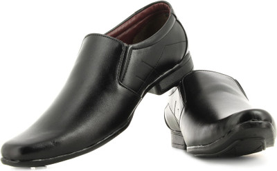 

True Soles Slip On Shoes For Men(Black