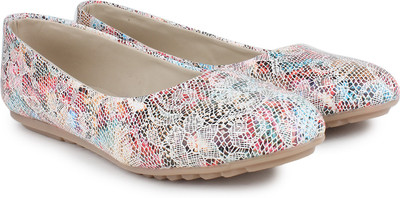

Shezone Bellies For Women(Multicolor, Cream