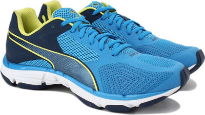 

Puma Mobium Ride v2 Running Shoes For Men(Blue, Cloisonne-poseidon-sulphur spr