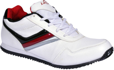 

Lancer Maroon Walking Shoes For Men(White, Maroon