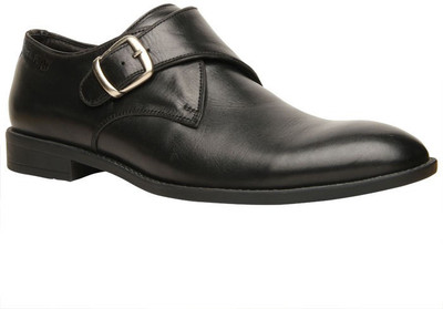 

Hush Puppies By Bata Monk Strap For Men(Black
