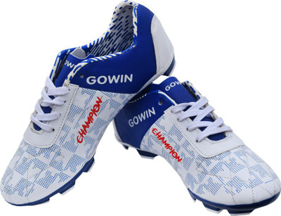 

Gowin Champion White/Royal Football Shoes For Men(White, Blue