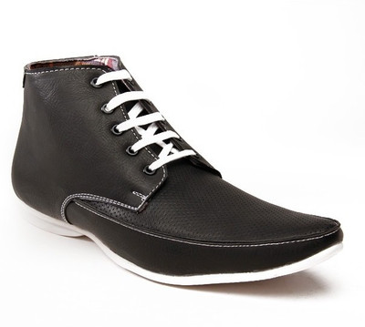 Bacca Bucci Black Casuals For Men(Black