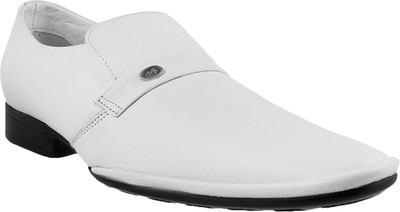 

Metro Men's Formal Slipons Slip On For Men(White, 16;white