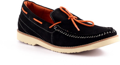 

Willywinkies Stylish And Trendy Boat Shoes For Men(Black)