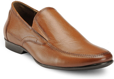 

Teakwood Slipons Loafers For Men(Brown