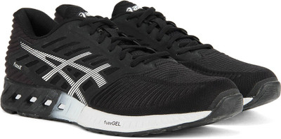 

Asics fuzeX Running Shoes For Men(Black, Black/white/onyx