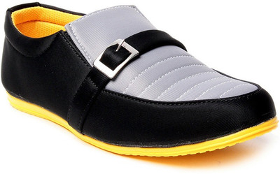 

Ajay Footwear Style Casual Shoes For Men(Black, 897;yellow