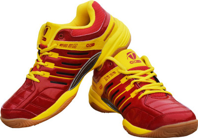 

Gowin Ultra Senso Red/Yellow Badminton Shoes For Men(Red, Yellow