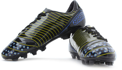 

Nivia Marsall Football Shoes For Men(Black, Yellow, Blue), Black;yell;s.blue